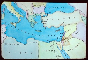 syria and the mediterranean